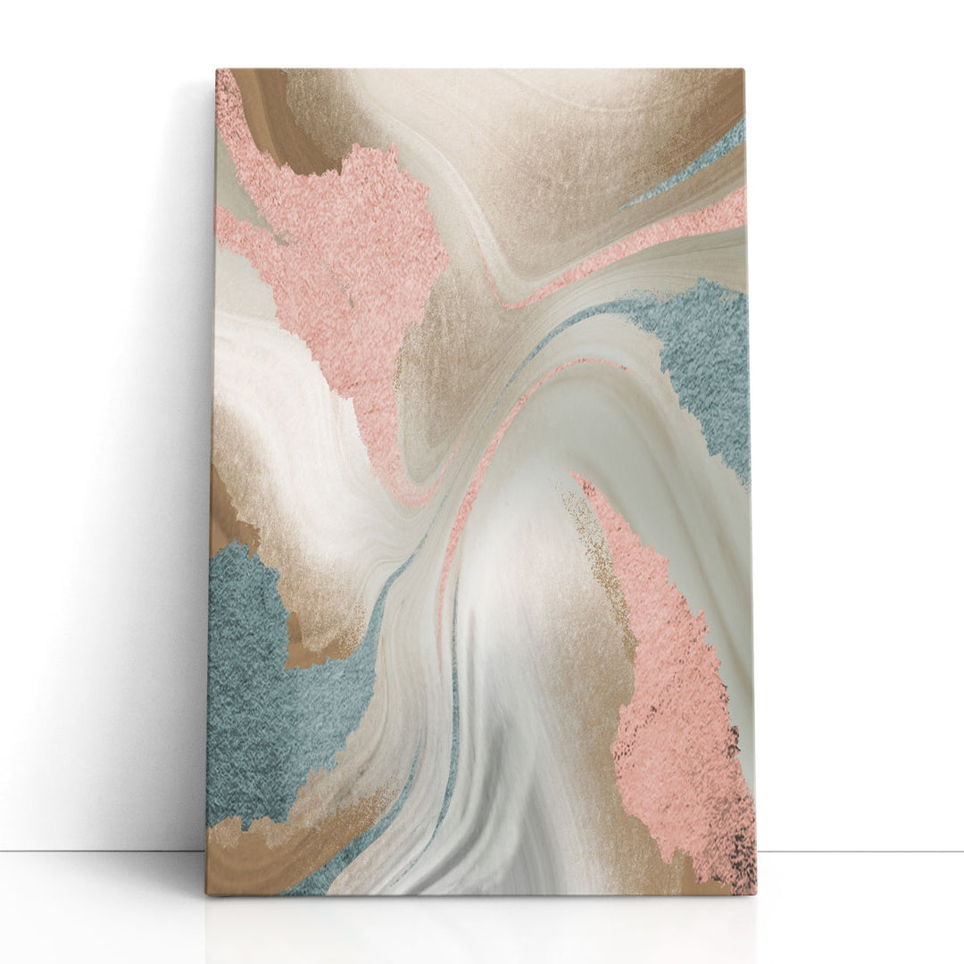 beige wall decor neutral abstract pattern