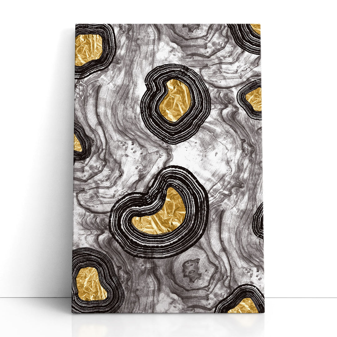Black and White Abstract Art bold contrast strokes