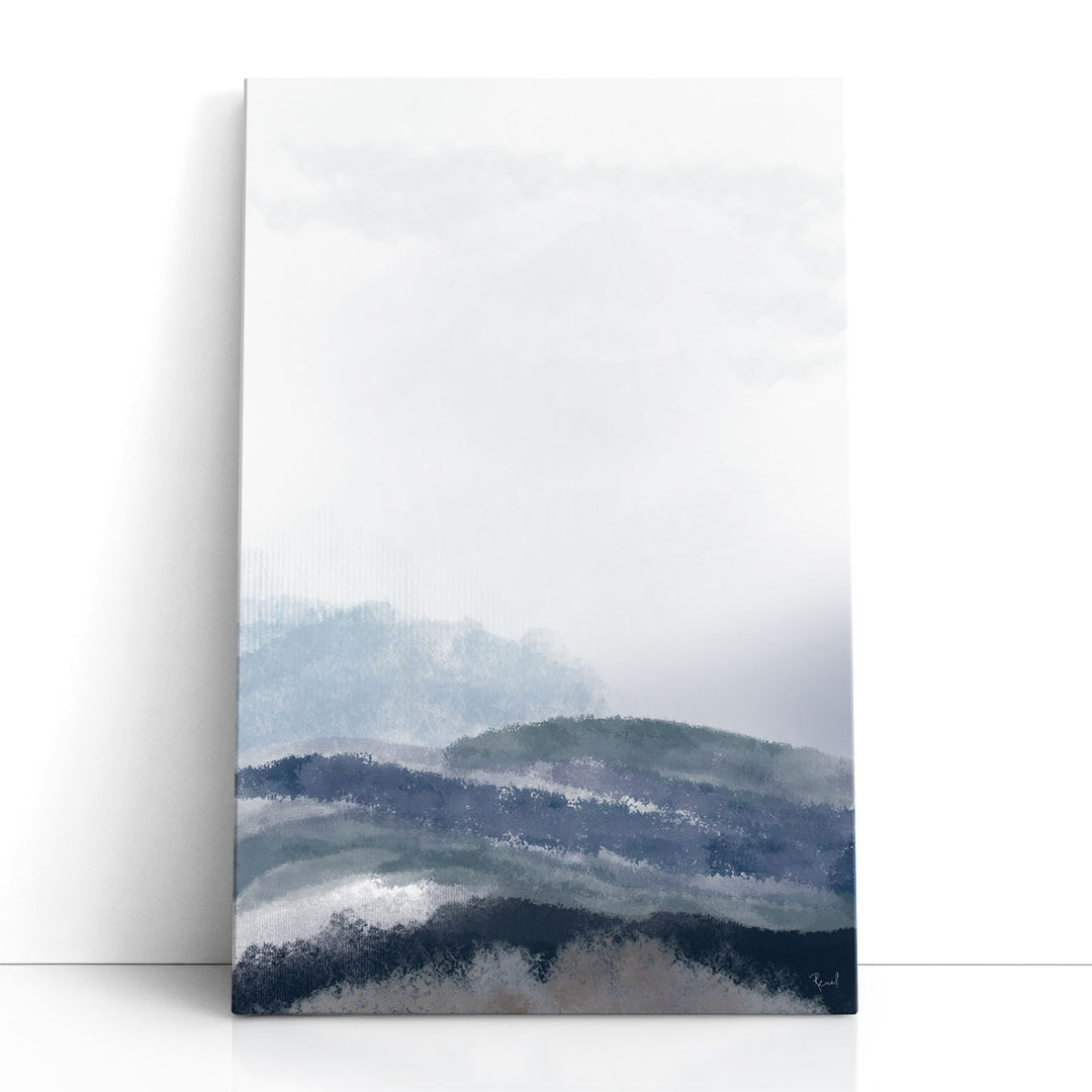 Mist In The Mountains 1 - Canvas Print Wall Art