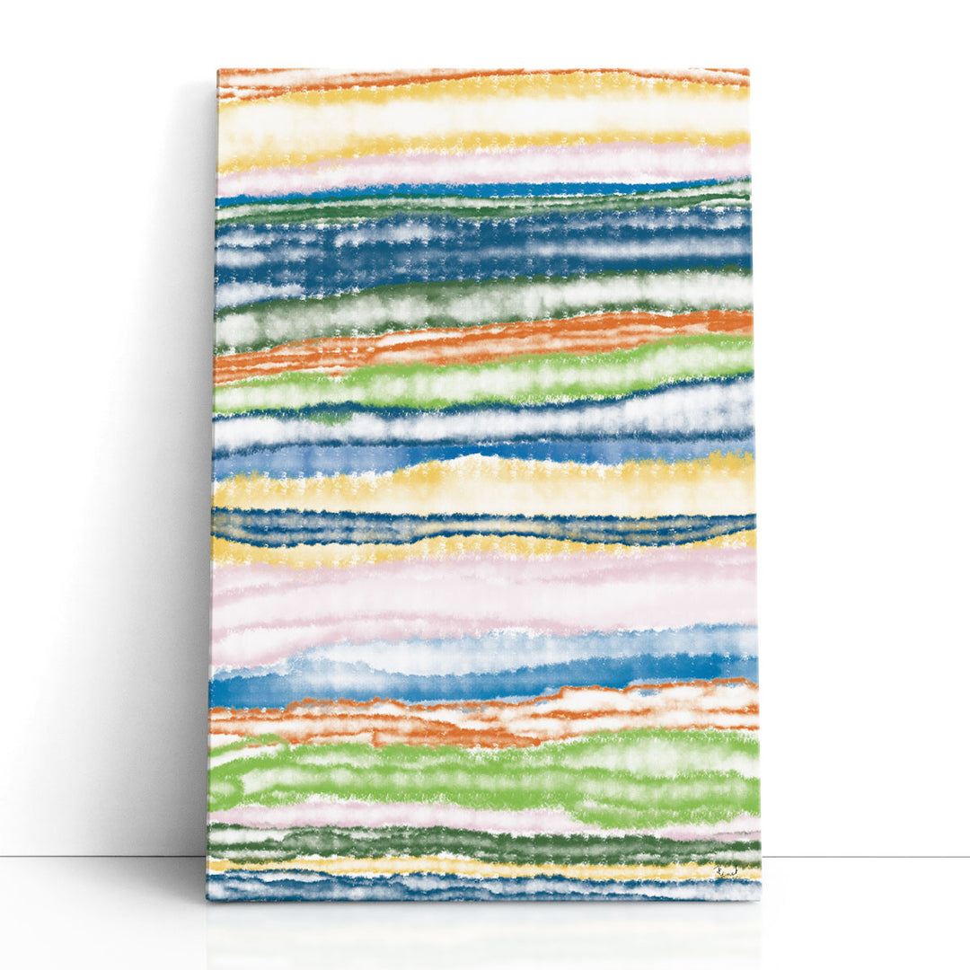 Stripes Four Ways 4 - Canvas Print Wall Art
