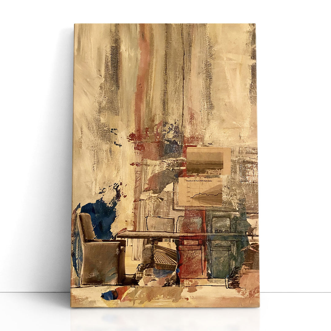 Industrial Debris - Canvas Print Wall Art