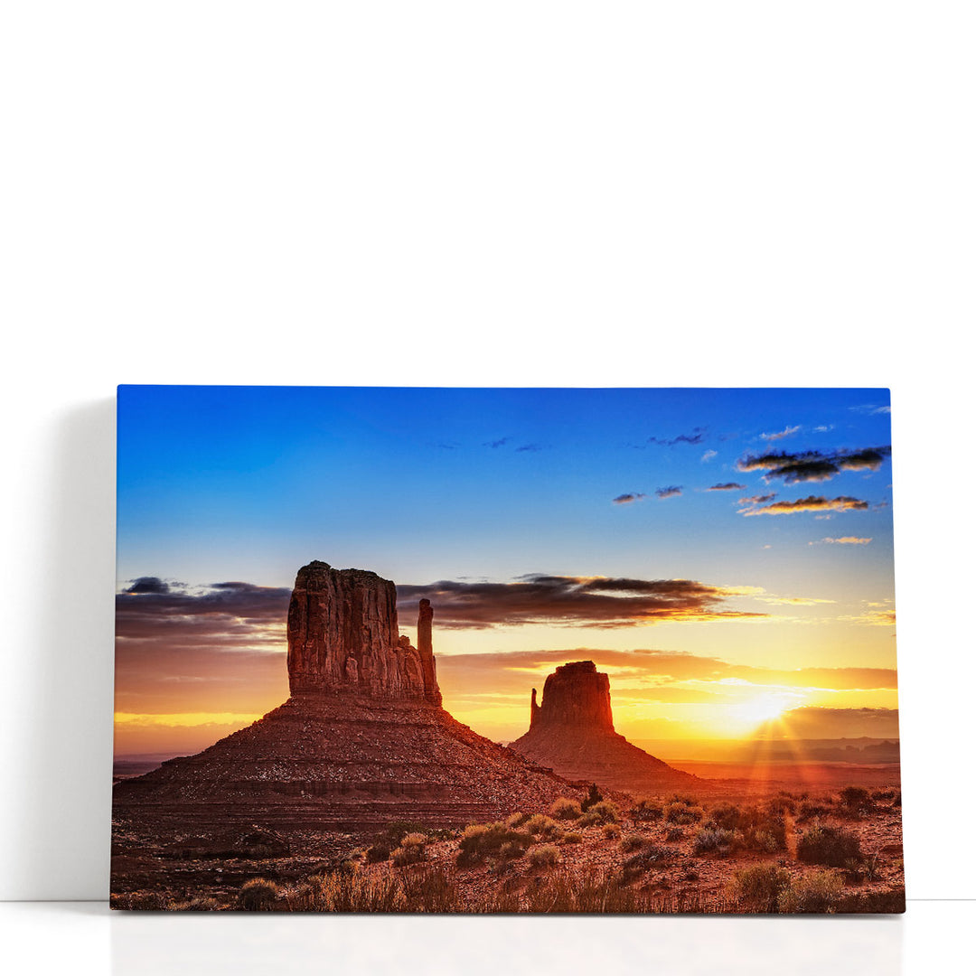 Canyon Sunset III - Canvas Print Wall Art