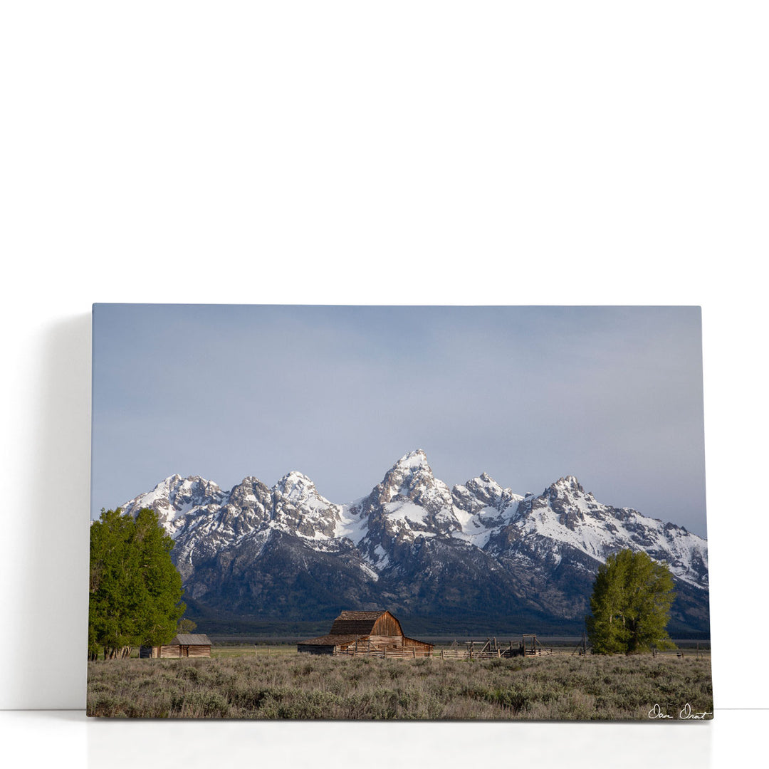 Mountain canvas art with breathtaking landscape