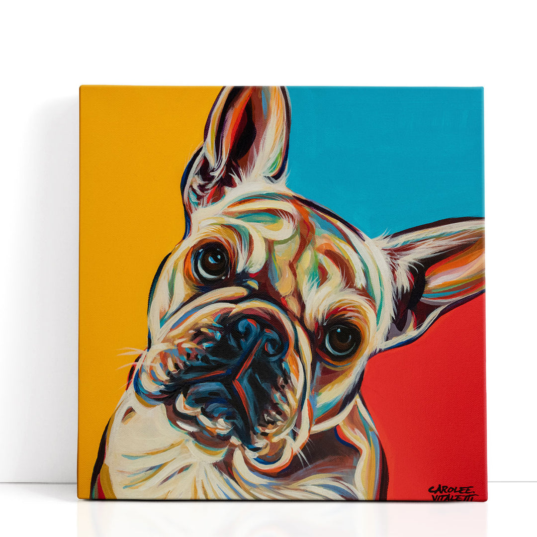 Chroma Dogs III - Canvas Print Wall Art