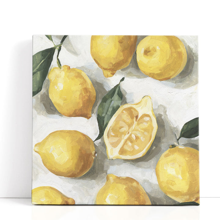 lemon wall art – rustic country style
