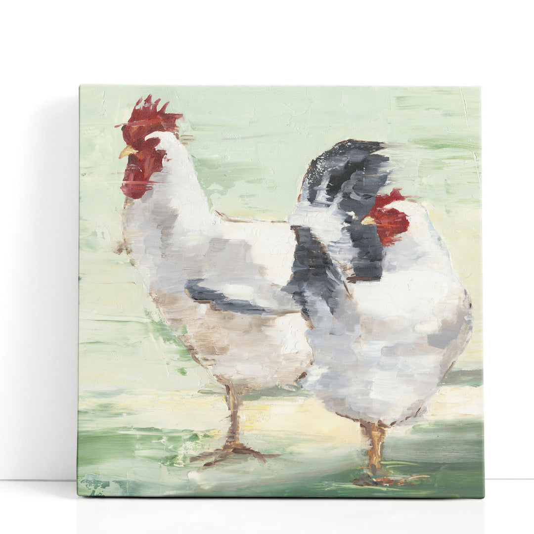 Chicken Run II - Canvas Print Wall Art