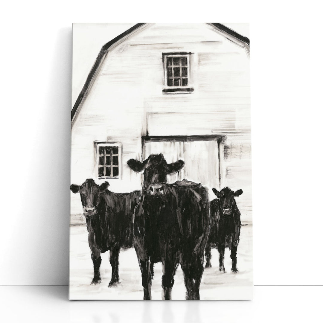 Standing Around II - Canvas Print Wall Art