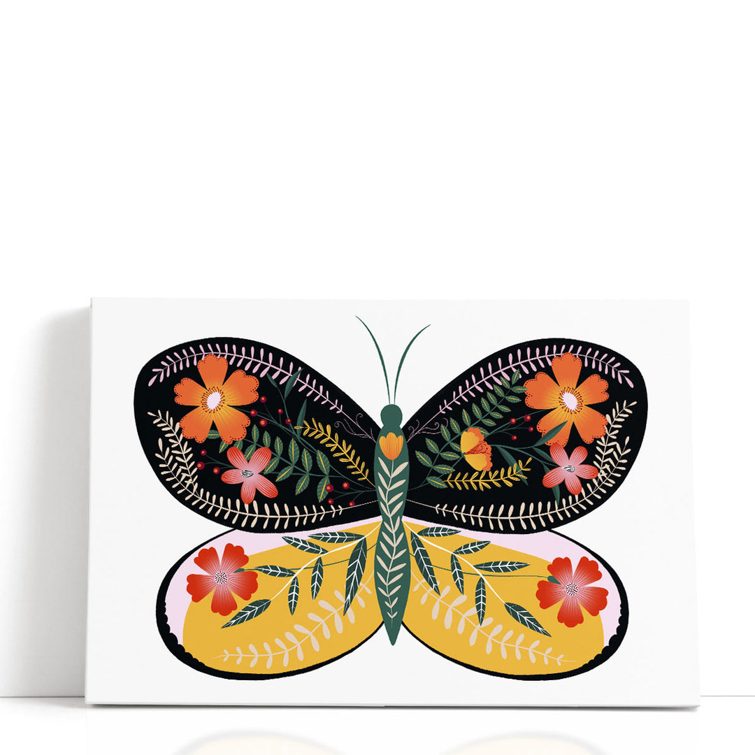 Butterfly Petals II - Canvas Print Wall Art
