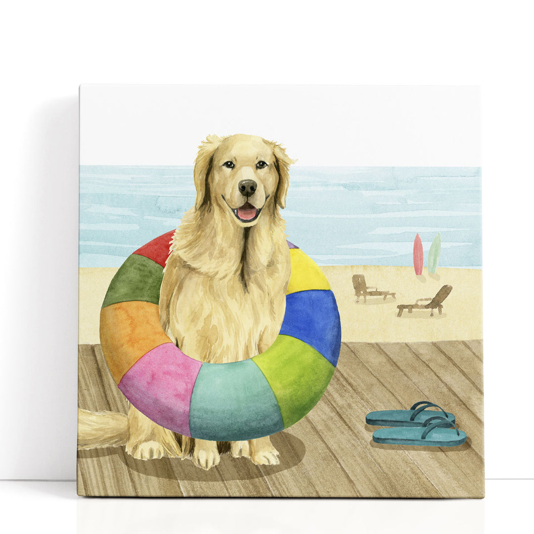 Let's Go For A Boardwalk III - Canvas Print Wall Art