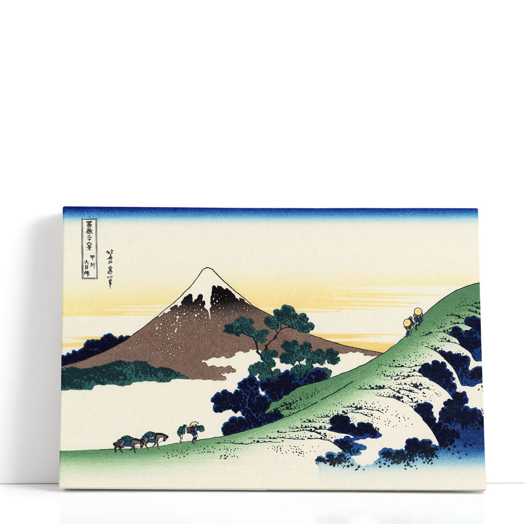Inume Pass in The Kai Province - Canvas Print Wall Art