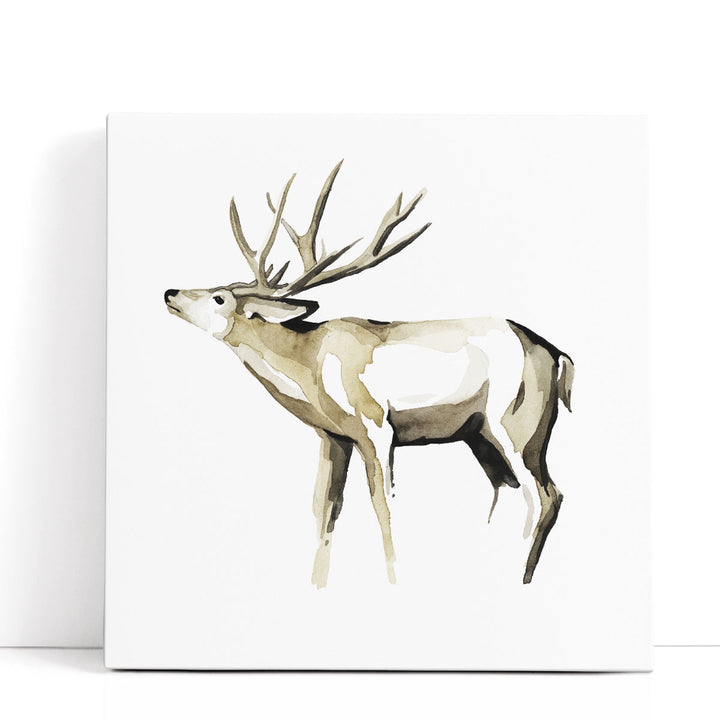 Watercolor Woodland I - Canvas Print Wall Art