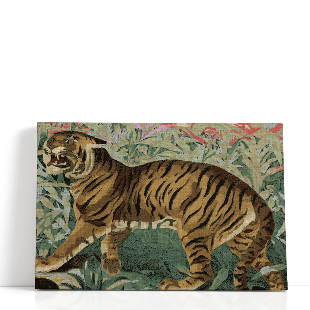 Concrete Jungle Cat II - Canvas Print Wall Art