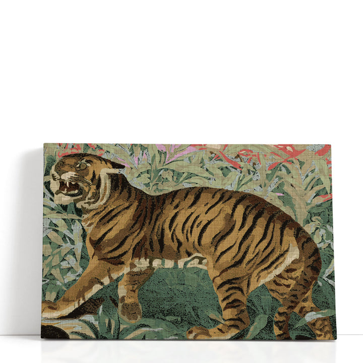 Concrete Jungle Cat II - Canvas Print Wall Art