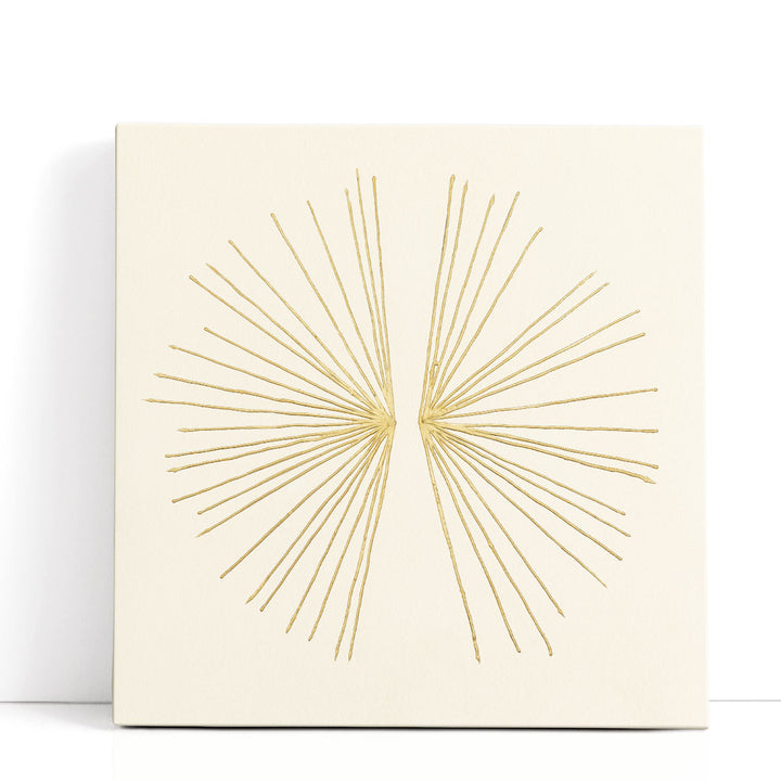 Golden Burst I - Canvas Print Wall Art