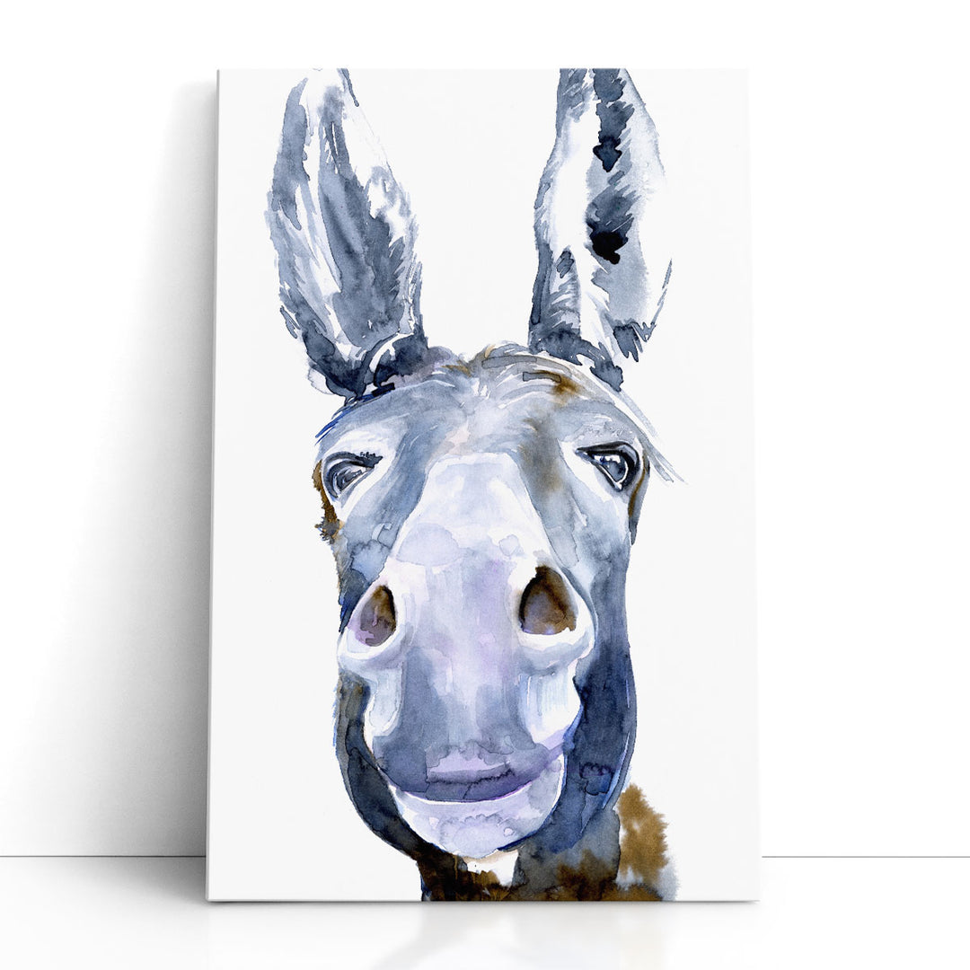 Sweet Donkey I - Canvas Print Wall Art