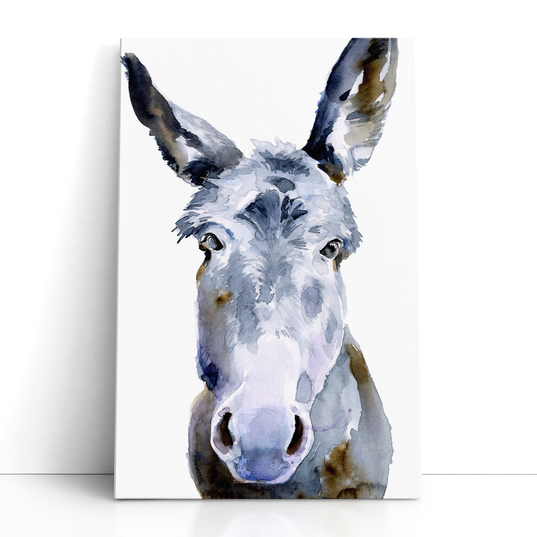 Sweet Donkey II - Canvas Print Wall Art