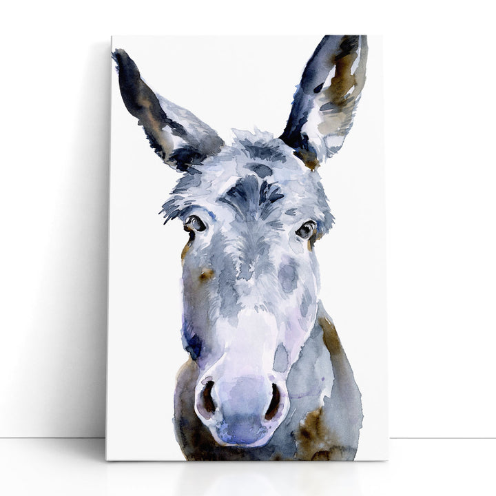 Sweet Donkey II - Canvas Print Wall Art