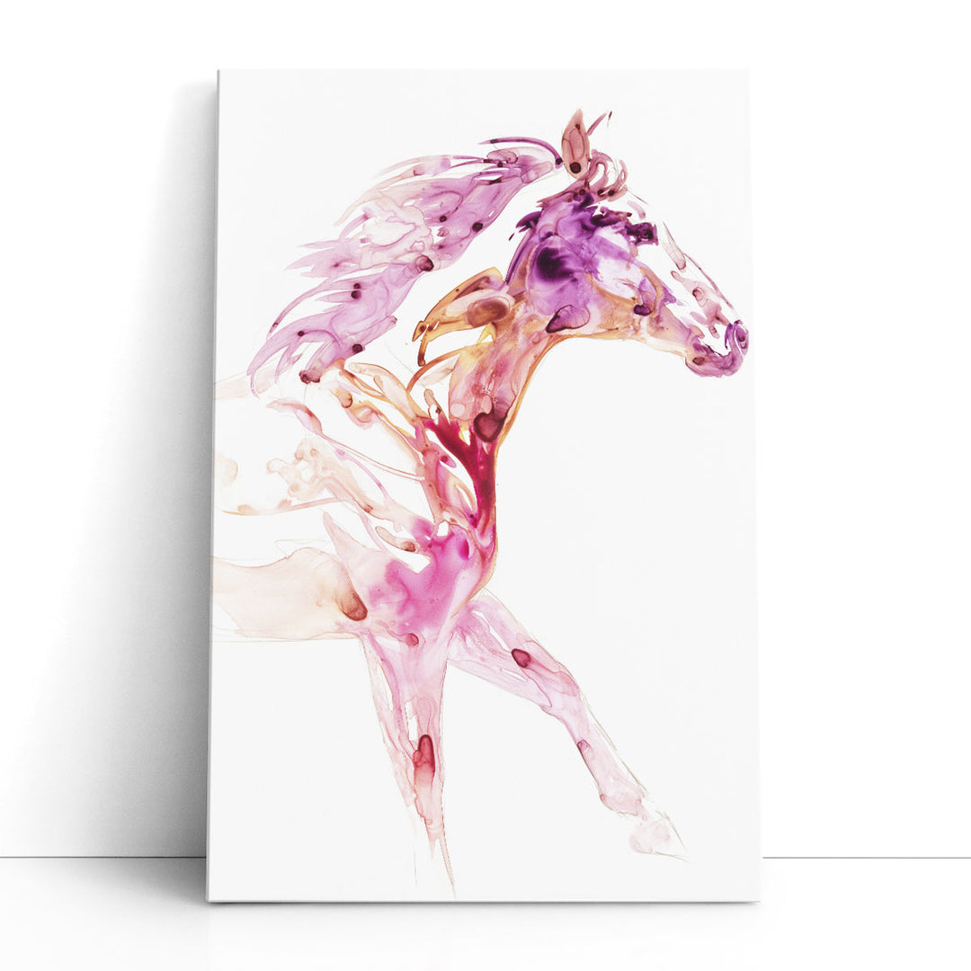 Garnet Horse IV - Canvas Print Wall Art