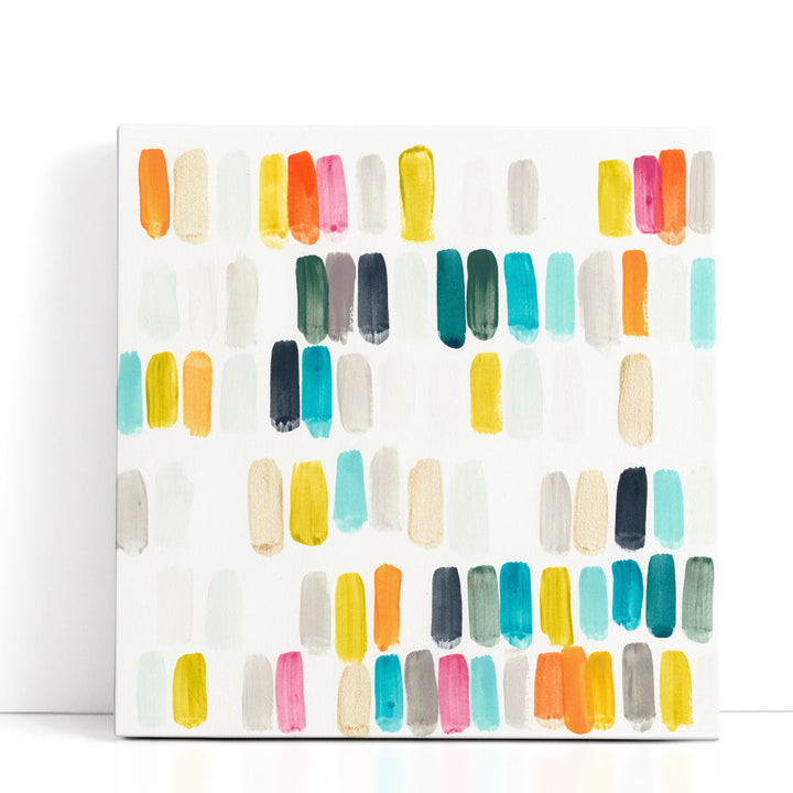 Bright Swatches I - Canvas Print Wall Art