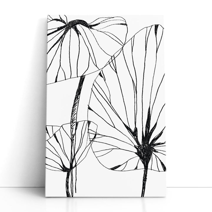 Linear Tropics IV - Canvas Print Wall Art