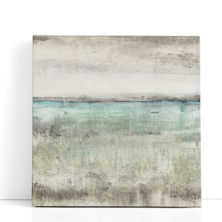Aqua Horizon II - Canvas Print Wall Art