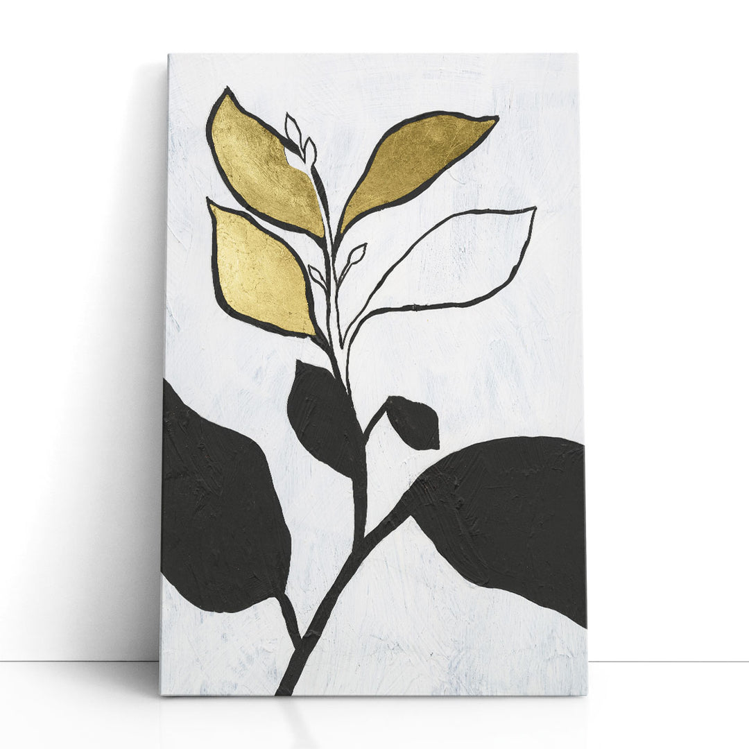 Black and Gold Wall Decor metallic accent