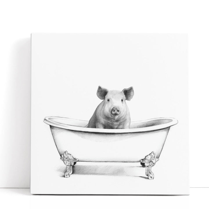 Clawfoot Critter I - Canvas Print Wall Art