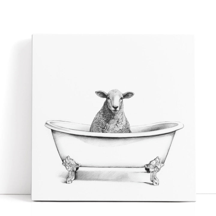 Clawfoot Critter III - Canvas Print Wall Art