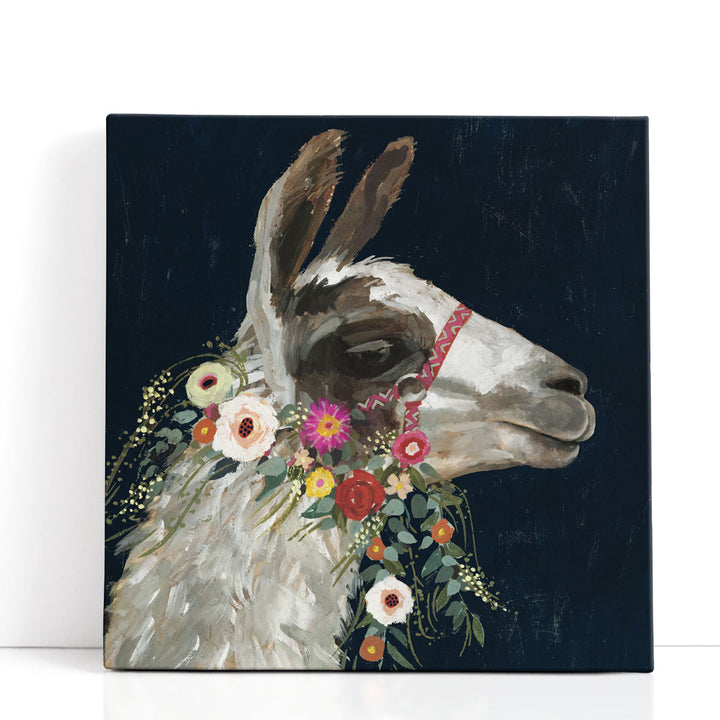 Lovely Llama I - Canvas Print Wall Art