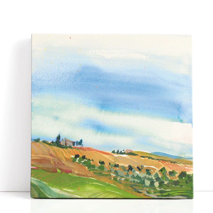 Tuscan Fields - Canvas Print Wall Art
