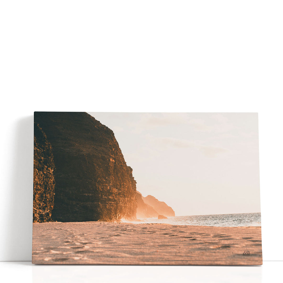 Hawaiian art prints with coastal scenery