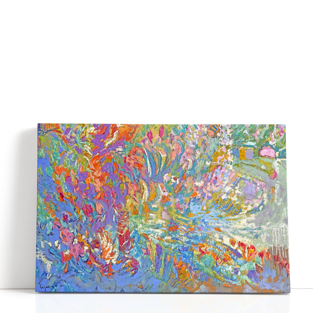 Hiding in Shadows - Canvas Print Wall Art