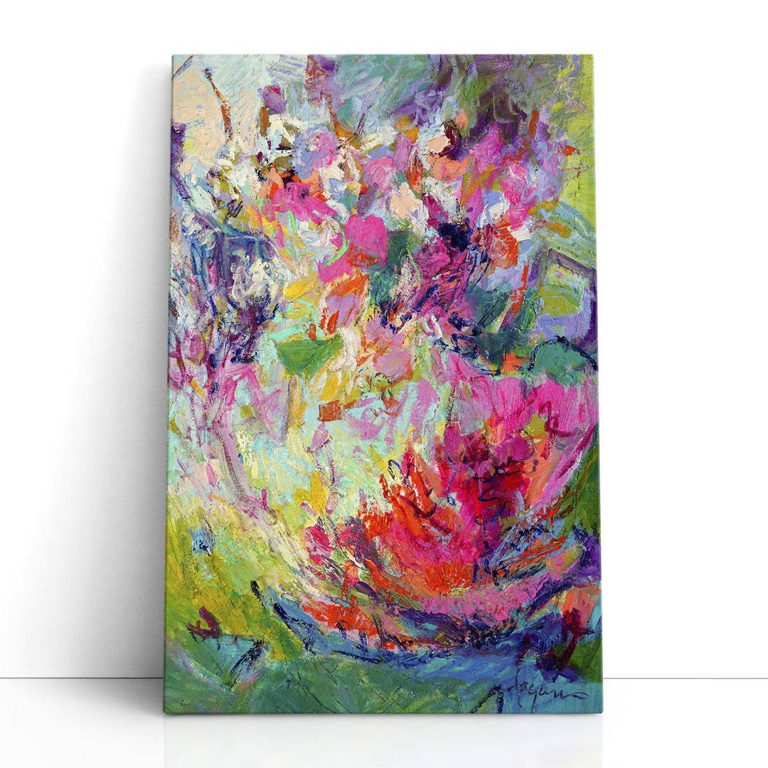 Bold Flourish III - Canvas Print Wall Art