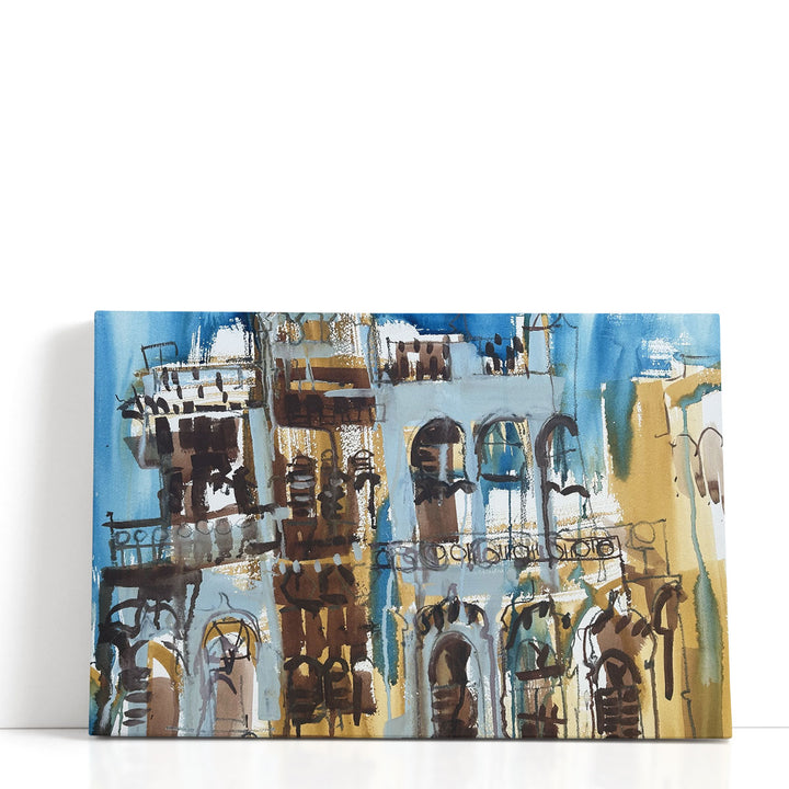 Balconies - Canvas Print Wall Art