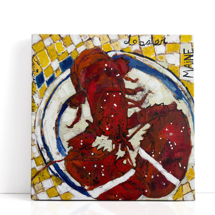 Maine Lobster II - Canvas Print Wall Art