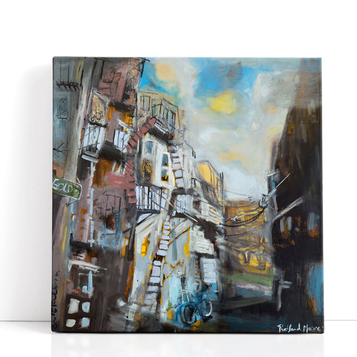 Streets of Portland II - Canvas Print Wall Art