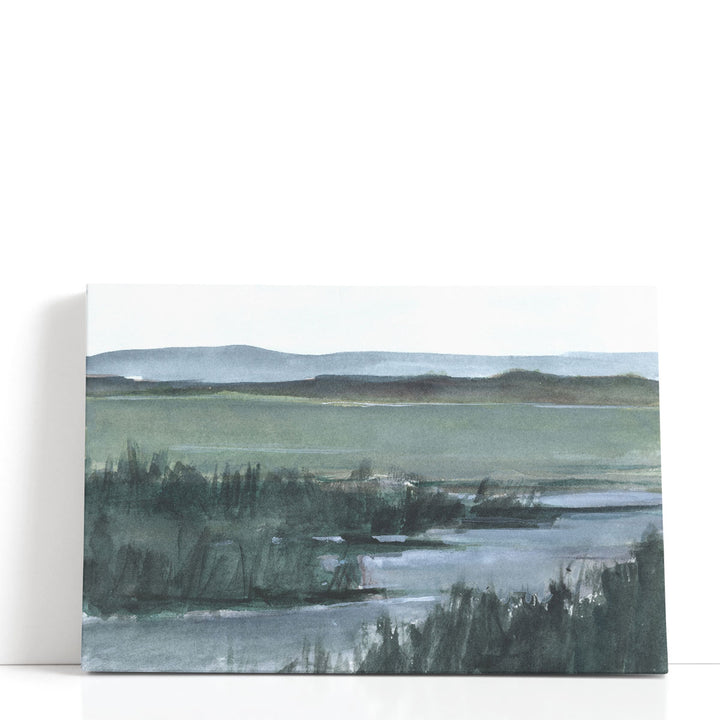 Muted Wetland II - Canvas Print Wall Art