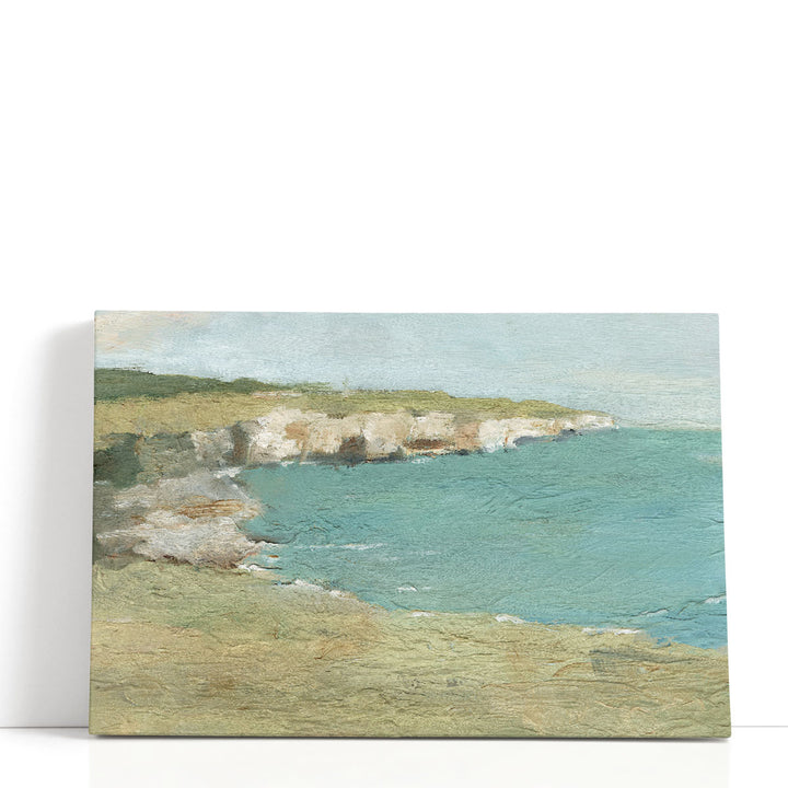 Sun Drenched Cliffs II - Canvas Print Wall Art