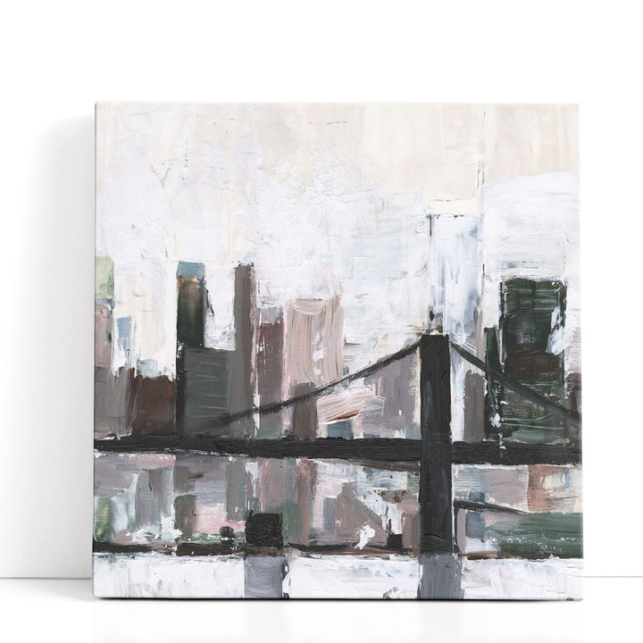 City Silhouette II - Canvas Print Wall Art