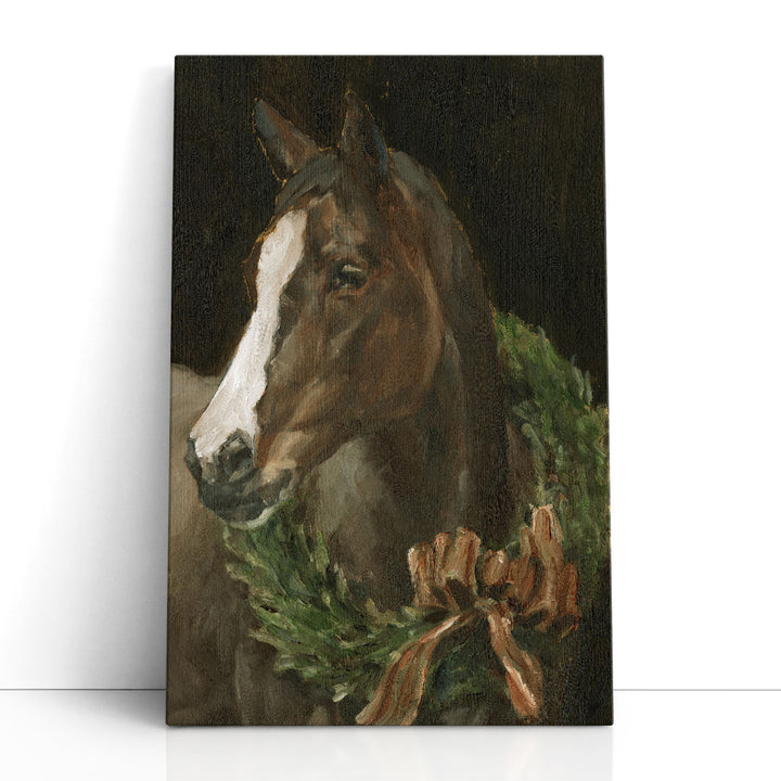 Holiday Horse II - Canvas Print Wall Art