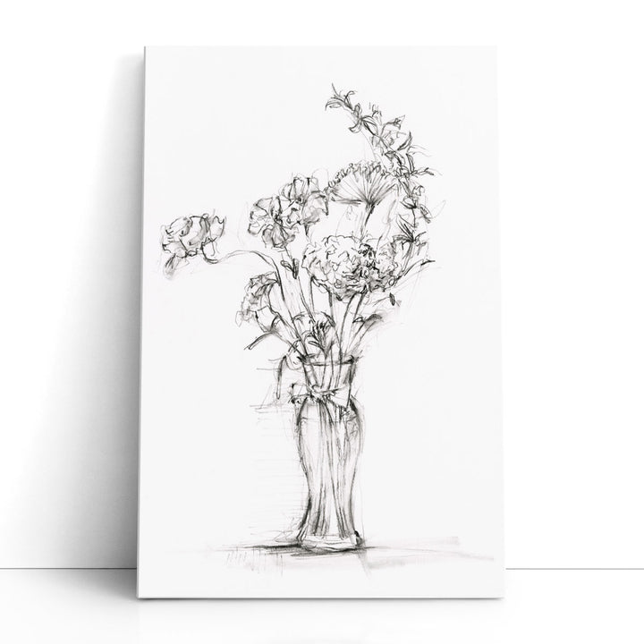 Wild Bouquet Study I - Canvas Print Wall Art