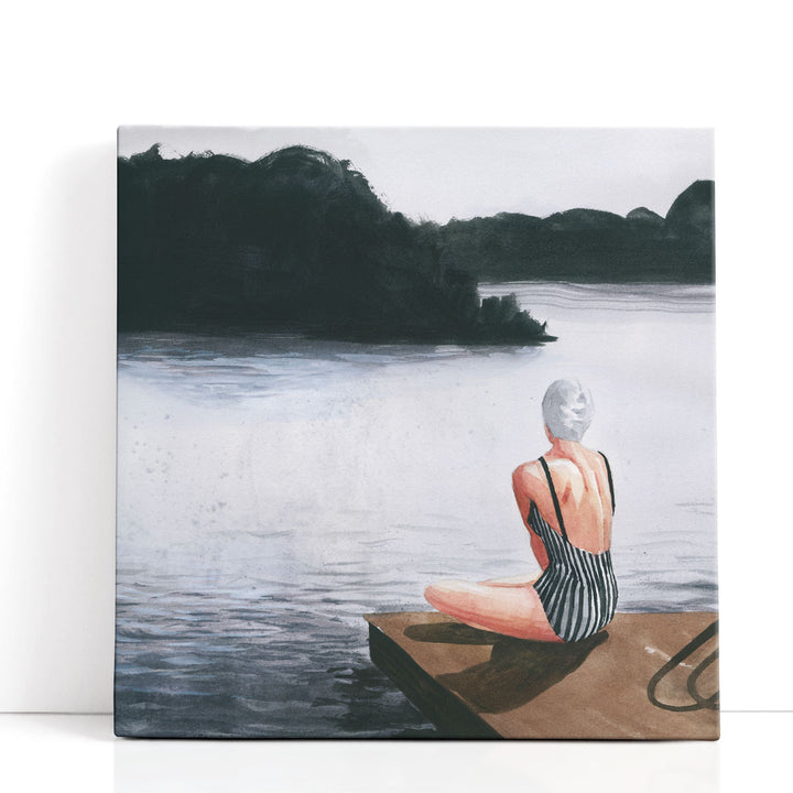 Long Shadow Lake II - Canvas Print Wall Art