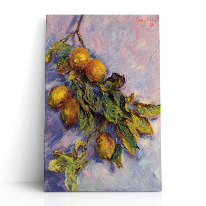 Branch of Lemons, 1884 - Canvas Print Wall Art