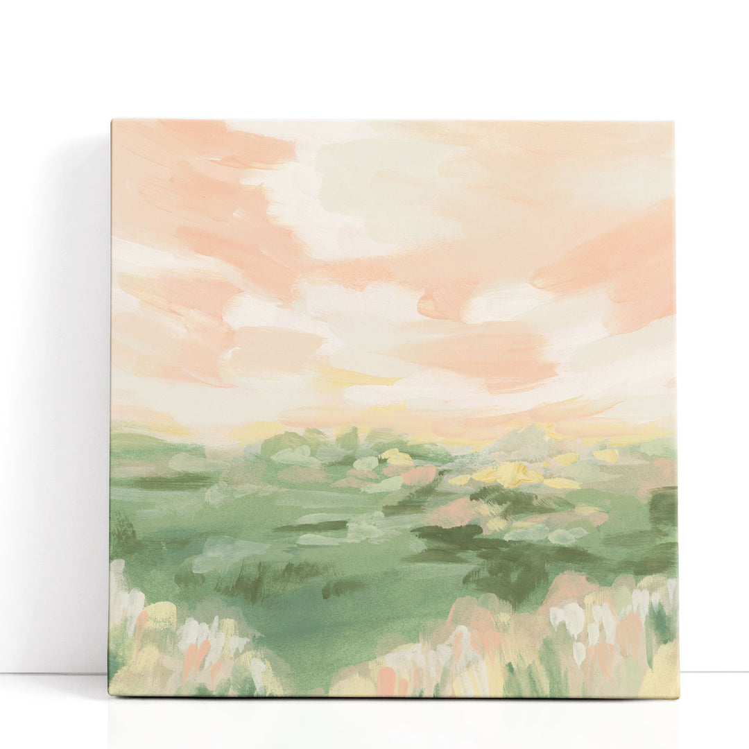 Blush Meadow I - Canvas Print Wall Art