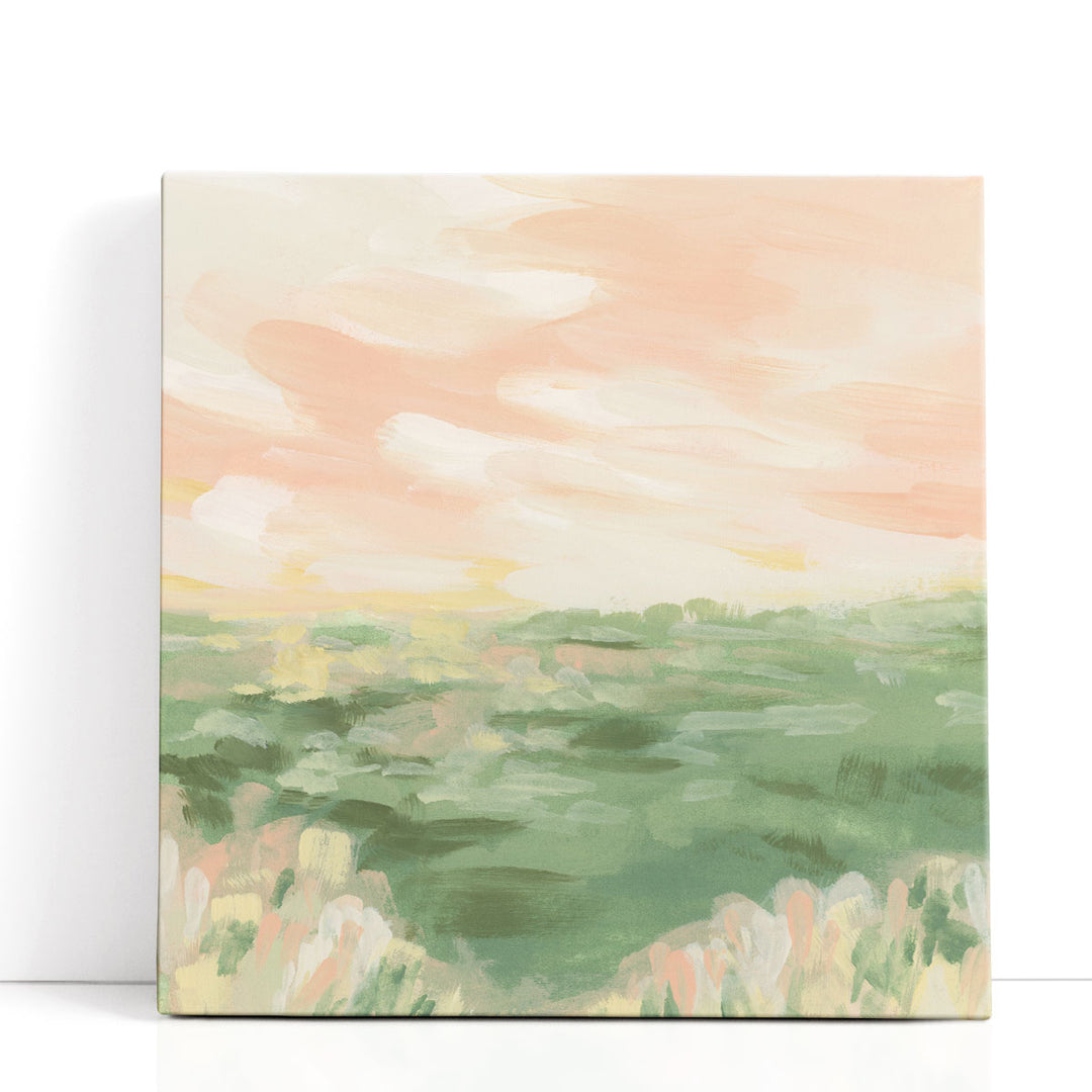 Blush Meadow II - Canvas Print Wall Art