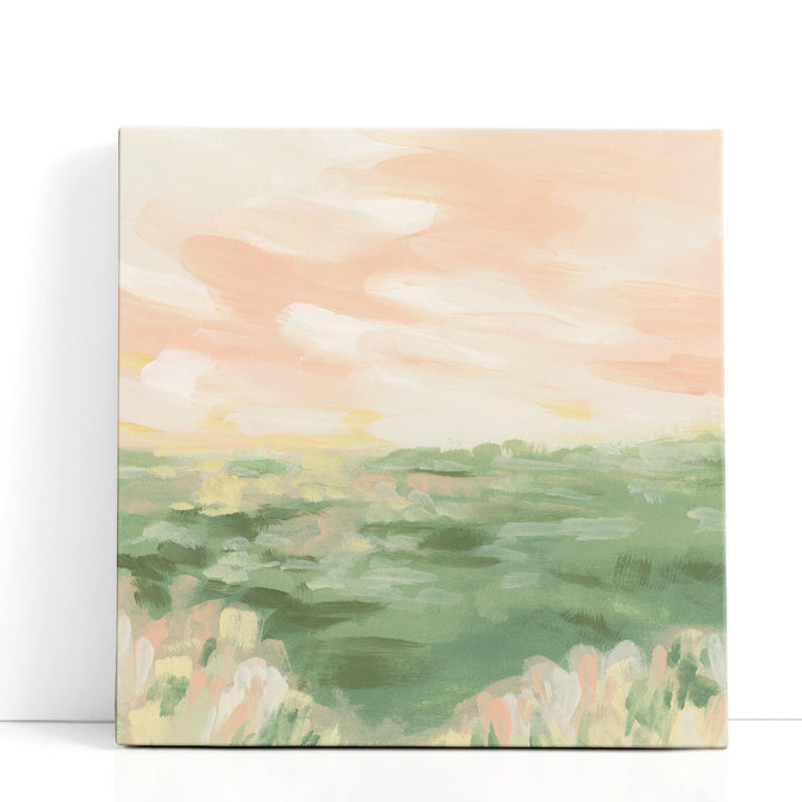 Blush Meadow II - Canvas Print Wall Art