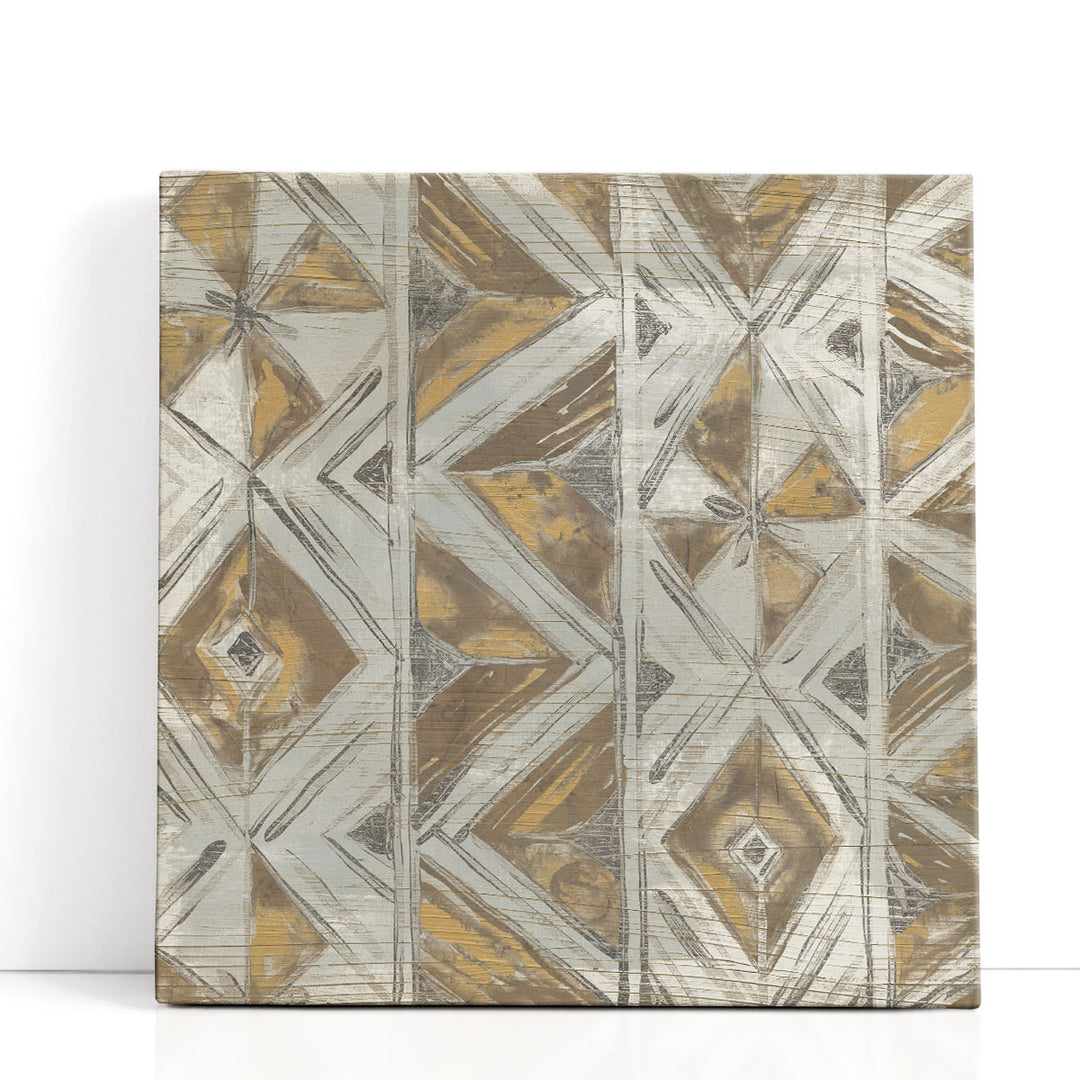 Earthtone Pattern I - Canvas Print Wall Art