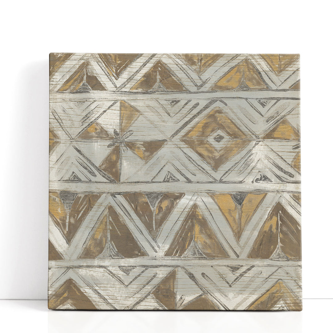 Earthtone Pattern II - Canvas Print Wall Art