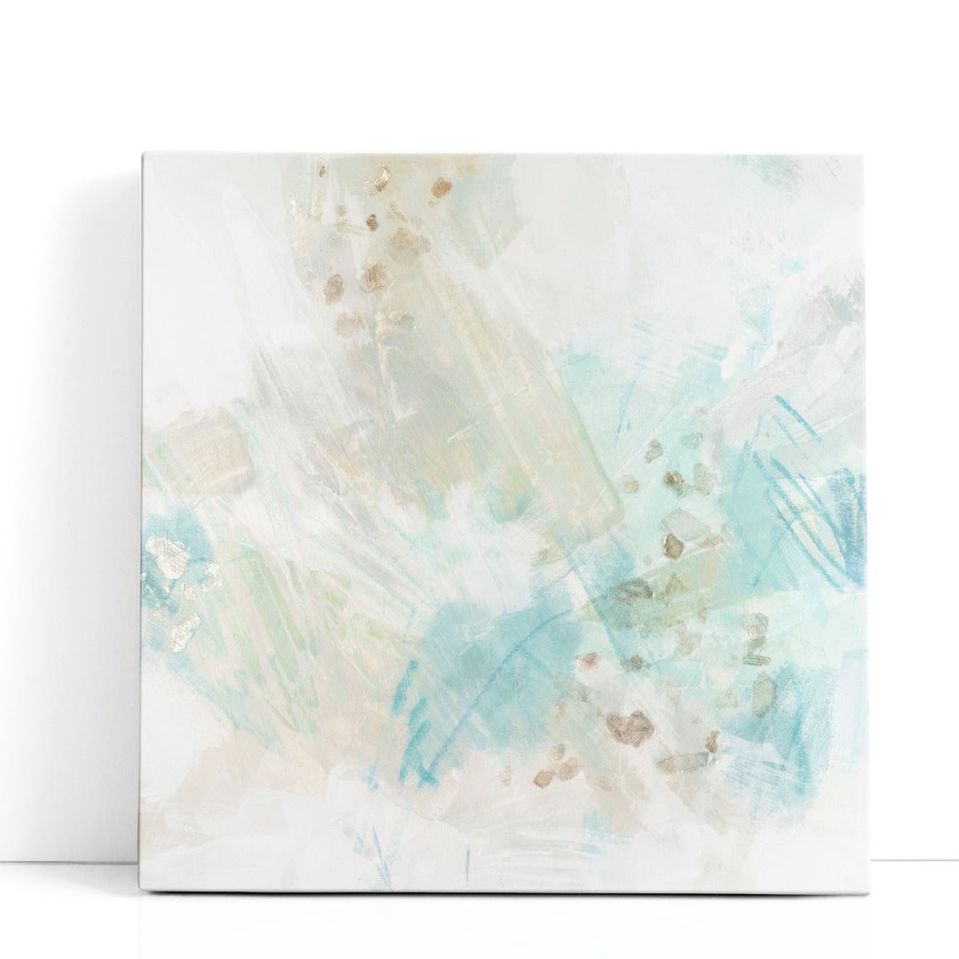 Embellished Blue Score I - Canvas Print Wall Art