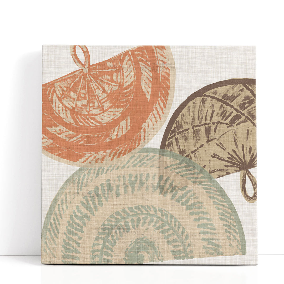 Fan Scatter II - Canvas Print Wall Art